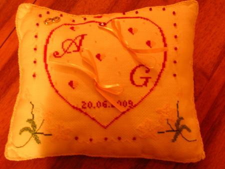 coussin d'alliances